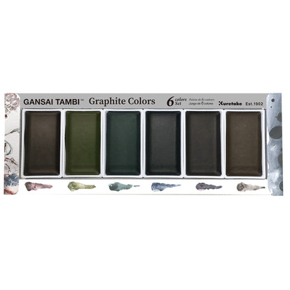KURETAKE ZIG - Gansai Tambi Metallic Watercolor Sets