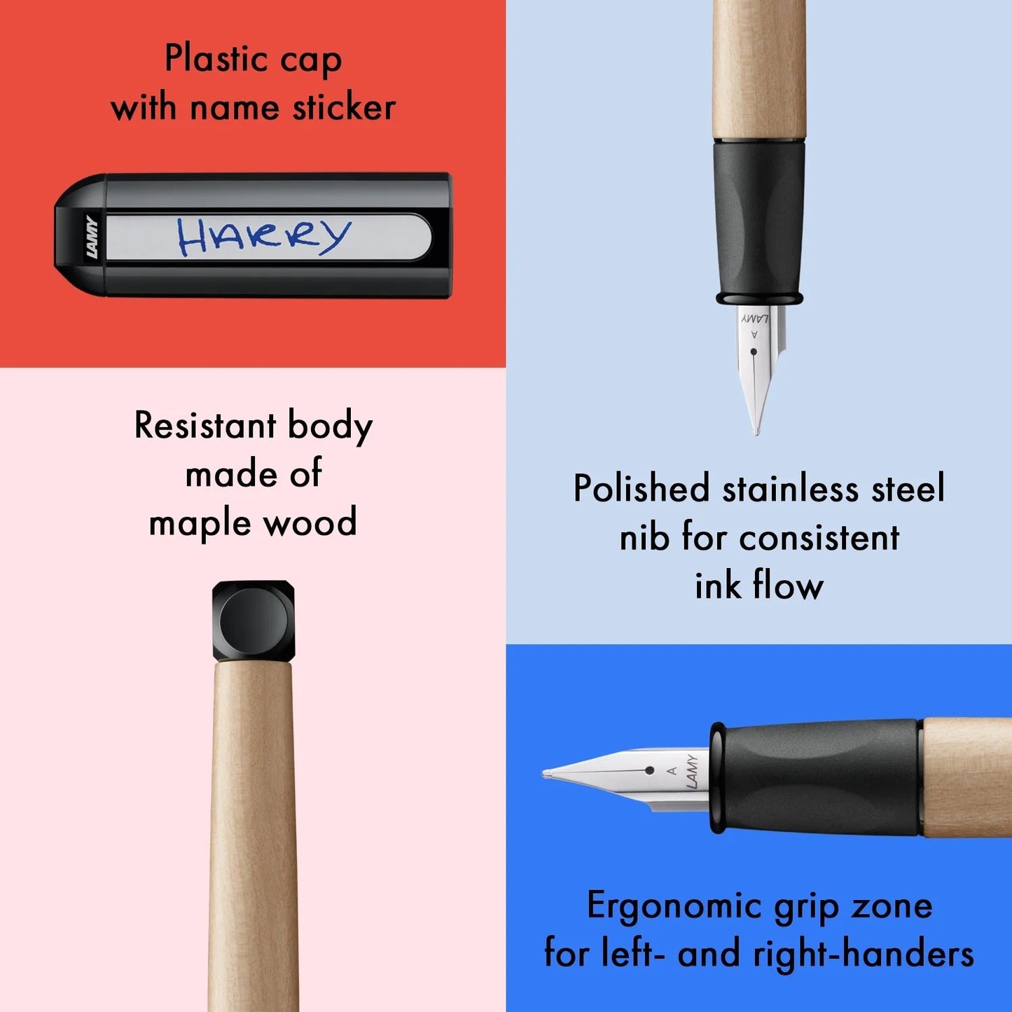 Lamy abc Fountain Pen - Black