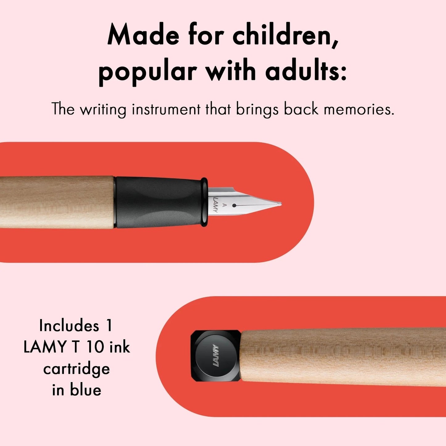 Lamy abc Fountain Pen - Black