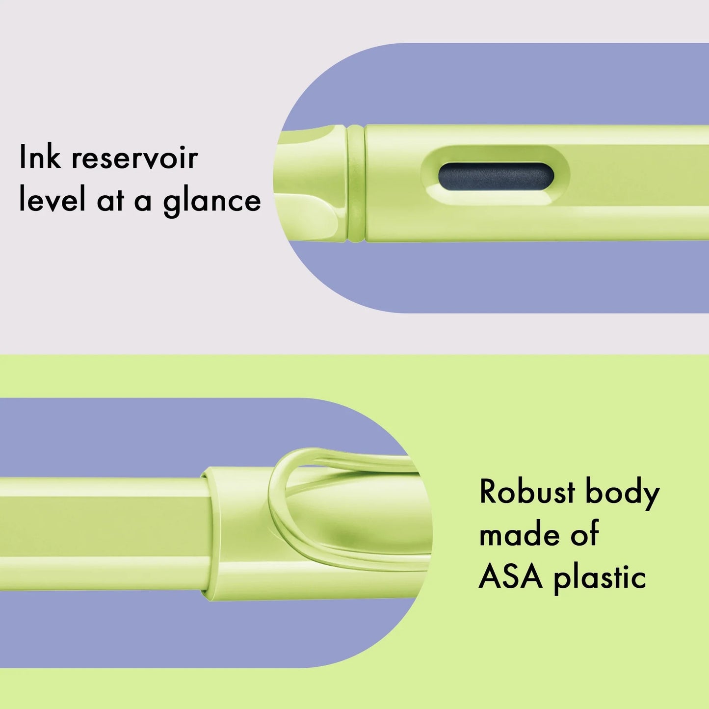 LAMY - Safari Fountain Pen - Spring Green