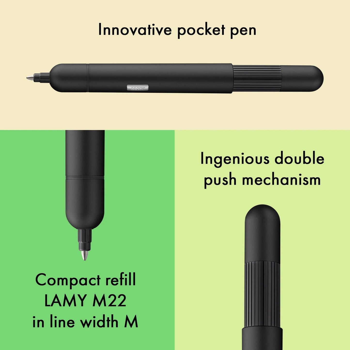LAMY - Pico Ballpoint Pen - Black