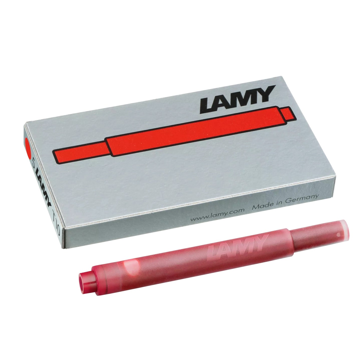 LAMY - Cartridges T10 (Cartuchos) - Red