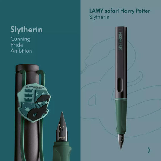 Lamy - safari Harry Potter Fountain Pen - Slytherin