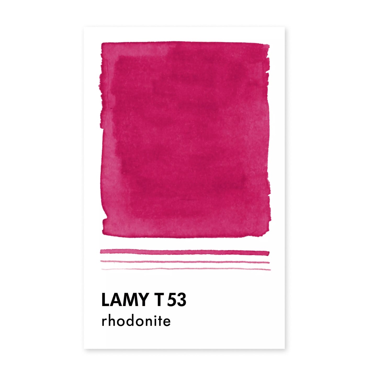 LAMY - Ink Bottle T53 Fountain Pen Ink - Rhodonite