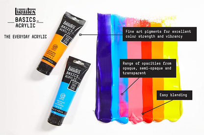 LIQUITEX - BASICS Acrylic Color Acrylic Paint Sets
