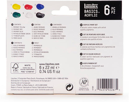 LIQUITEX - BASICS Acrylic Color Acrylic Paint Sets
