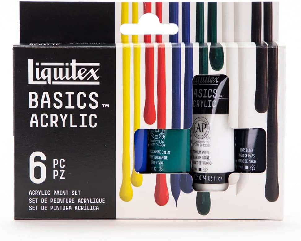 LIQUITEX - BASICS Acrylic Color Sets de Pintura Acrílicas