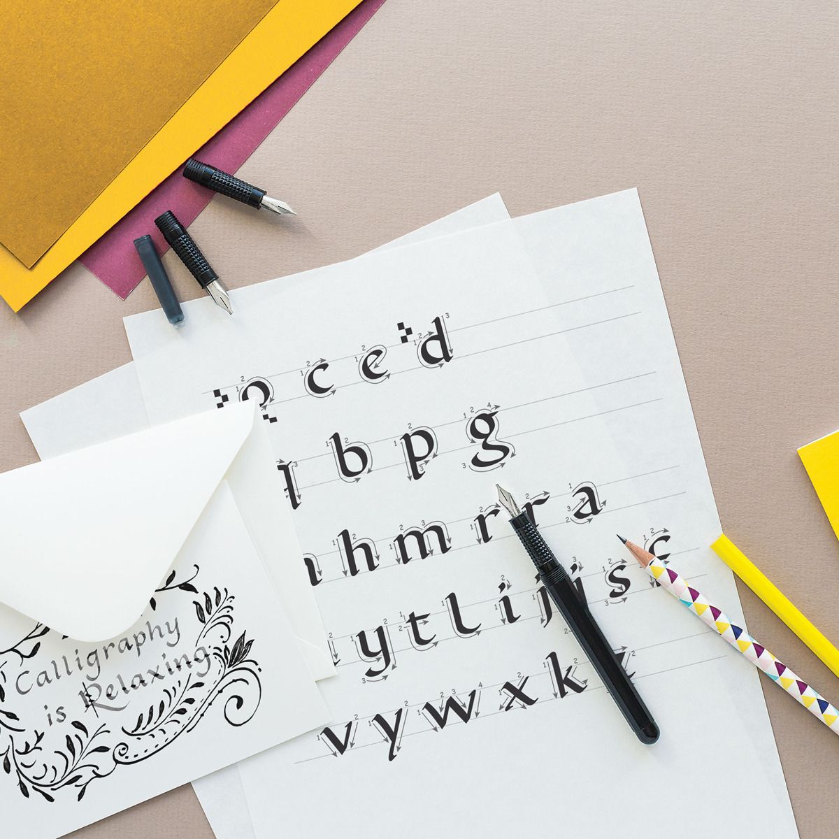 MANUSCRIPT - Beginner's Calligraphy 3-Nib Sets - Right and Left Handed