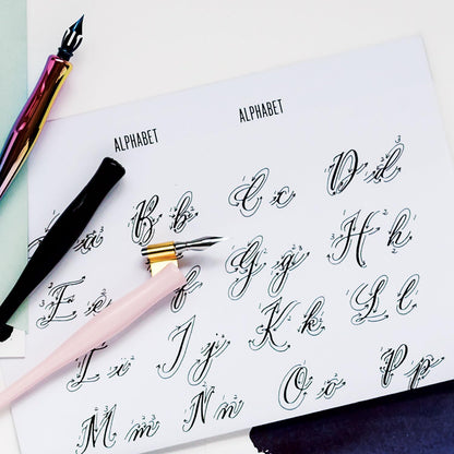 Manuscript Modern Oblique Pen Set