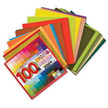 Cargar imagen en el visor de la galería, Origami Packs de 100 Colores - 15cm x 15cm
