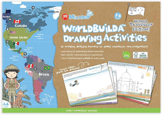 MICADOR jR. - WorldBuilda Drawing Activities