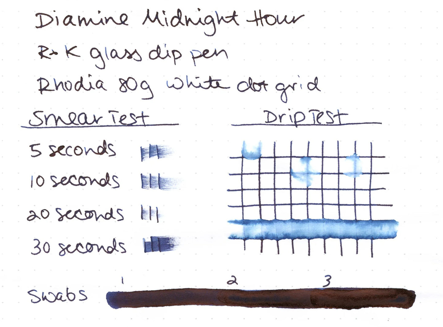 Diamine Midnight Hour - Botella 50ml.