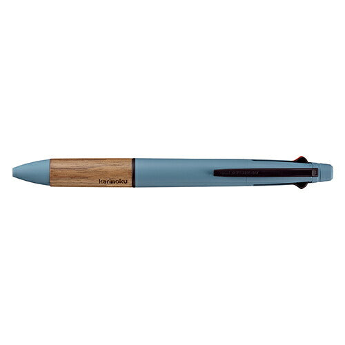 UNI-BALL - Jetstream x Karimoku 4&1 - 4 Color 0.5 mm Ballpoint Multi Pen + 0.5 mm Pencil