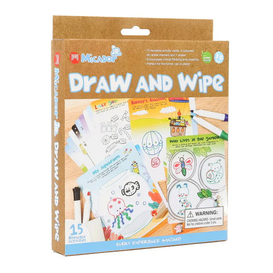 MICADOR - Draw &amp; Wipe Activity Set