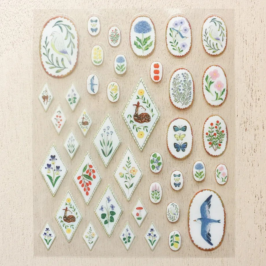 Midori Asano - Seal Birds song x Deer Dream Sticker Sheet