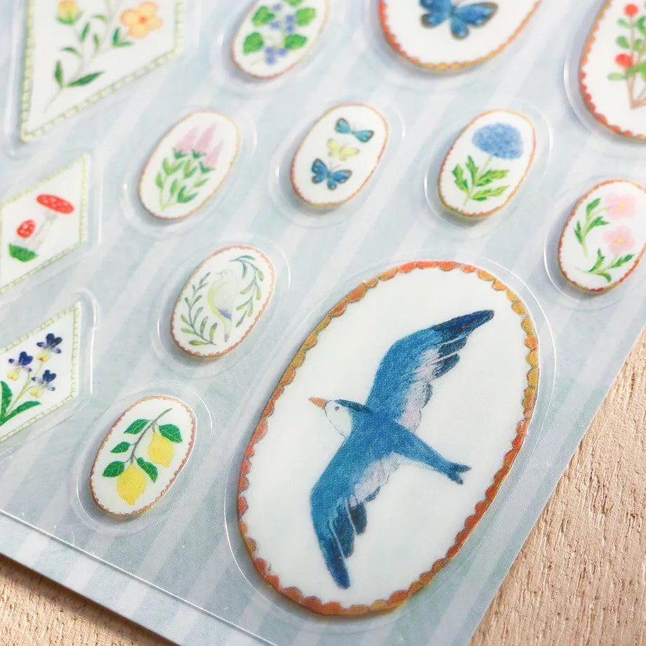 Midori Asano - Seal Birds song x Deer Dream Sticker Sheet