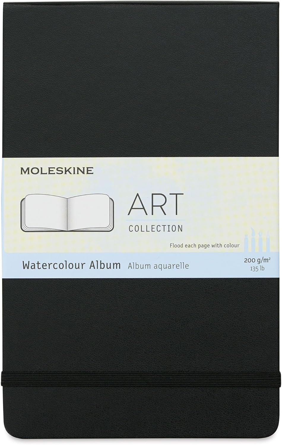 MOLESKINE - Art Plus Watercolor Album - Hard Cover (Portada Dura)