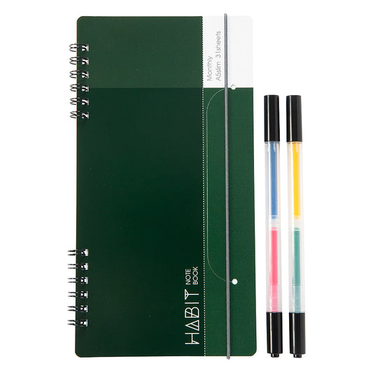 NAKABAYASHI - HABIT Marker &amp; Notebook Sets