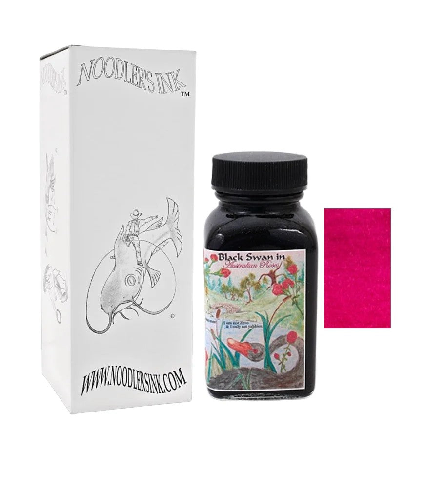 Noodler's Ink Black Swan in Australian Roses - 3oz.