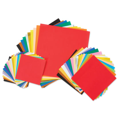 Origami Packs Basicos de Colores con 3 Tamaños de Hojas