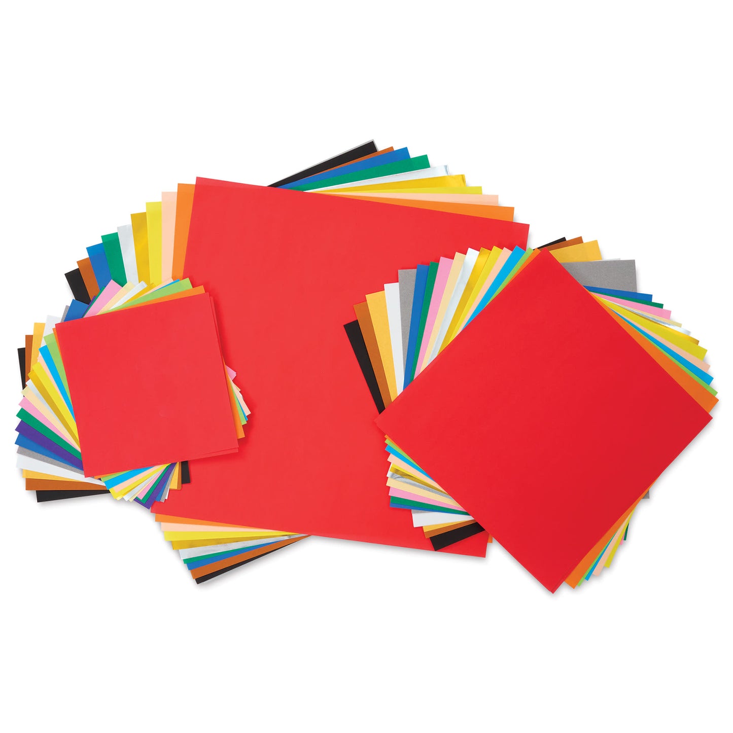 Origami Packs Basicos de Colores con 3 Tamaños de Hojas