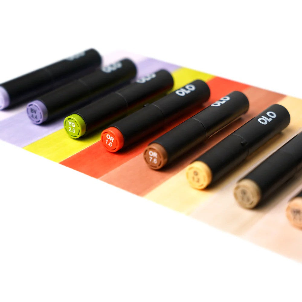 Olo Marker - Brush Architecture Set 8 unidades