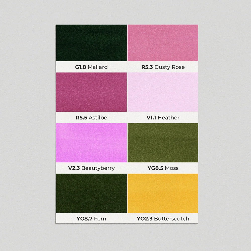 Olo Marker - Brush Botanical Set 8 unidades