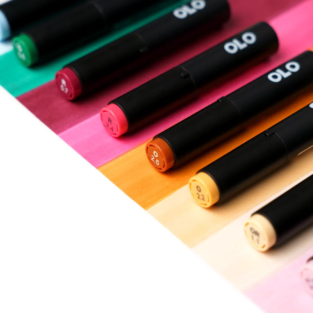 Olo Marker - Brush Manga 2 (Cover de Manga) - Set 8 unidades