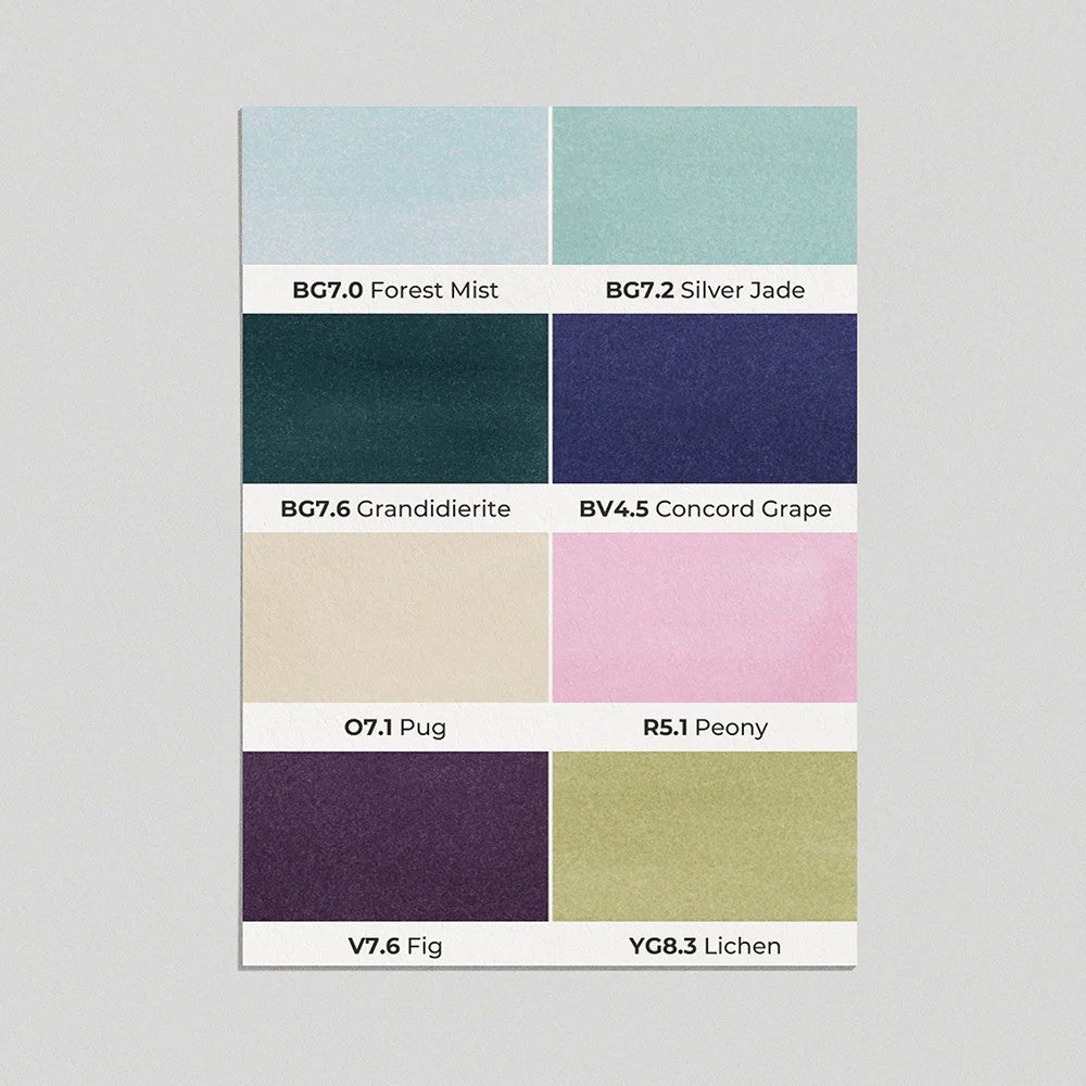 Olo Marker - Brush Muted Set 8 unidades