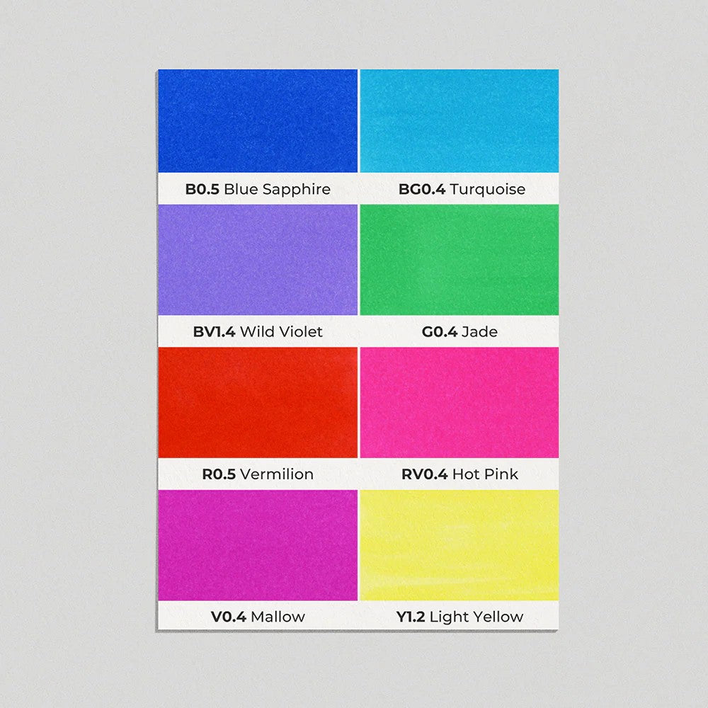 Olo Marker - Brush Vibrant Set 8 unidades