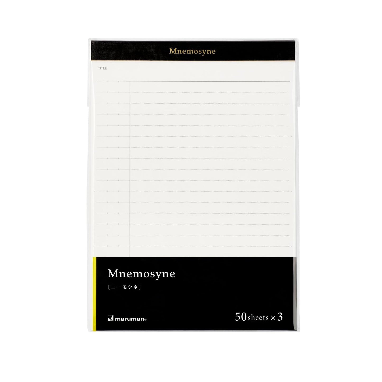 Maruman - Mnemosyne Memopad - 3-Pack - A5