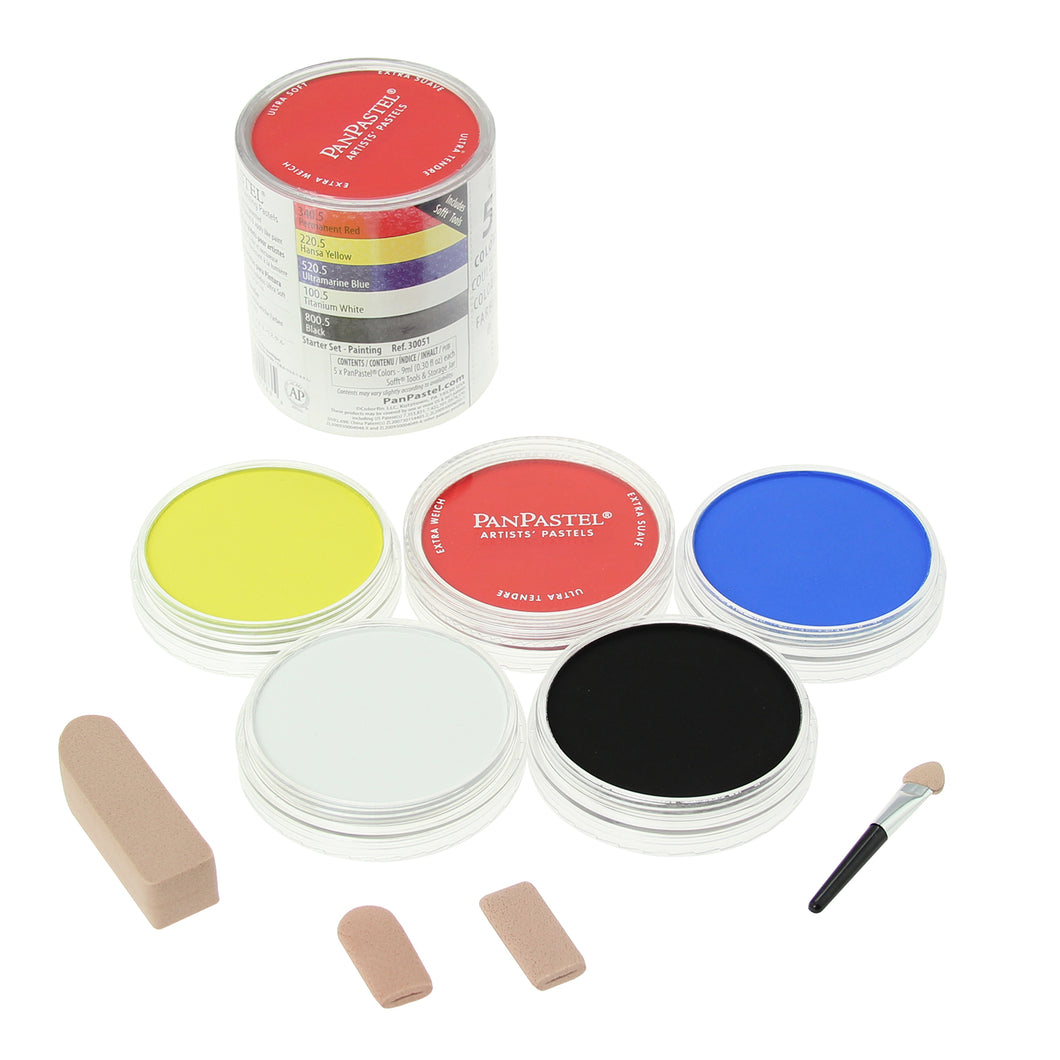 PANPASTEL - Pastel compacto Set de 5 colores