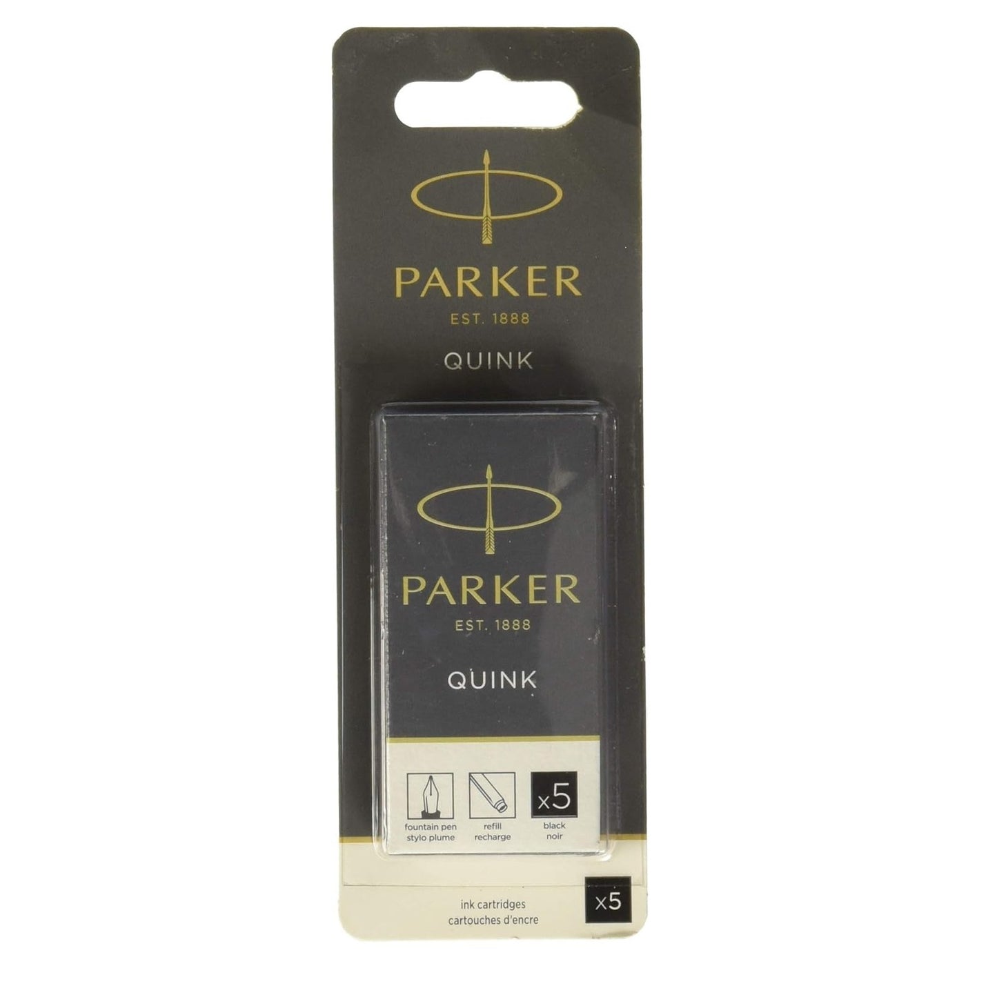 PARKER - Quink Ink Bottle - Black
