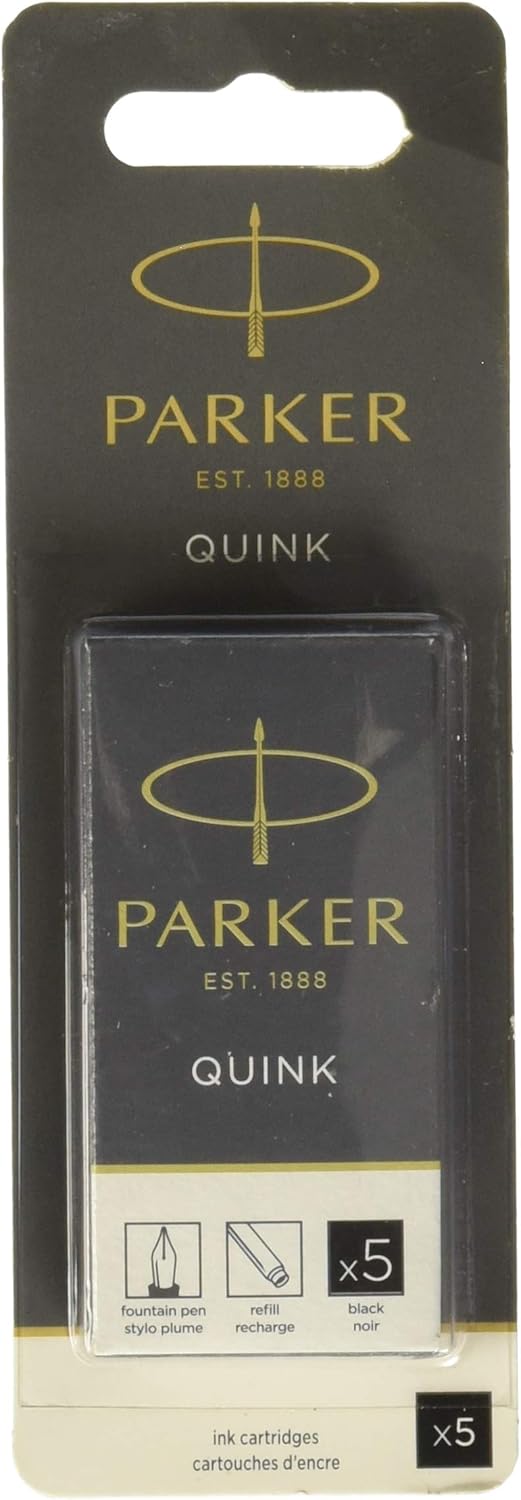 PARKER - Quink Ink Bottle - Black