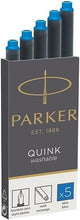 Cargar imagen en el visor de la galería, PARKER - Quink Ink Bottle - Blue
