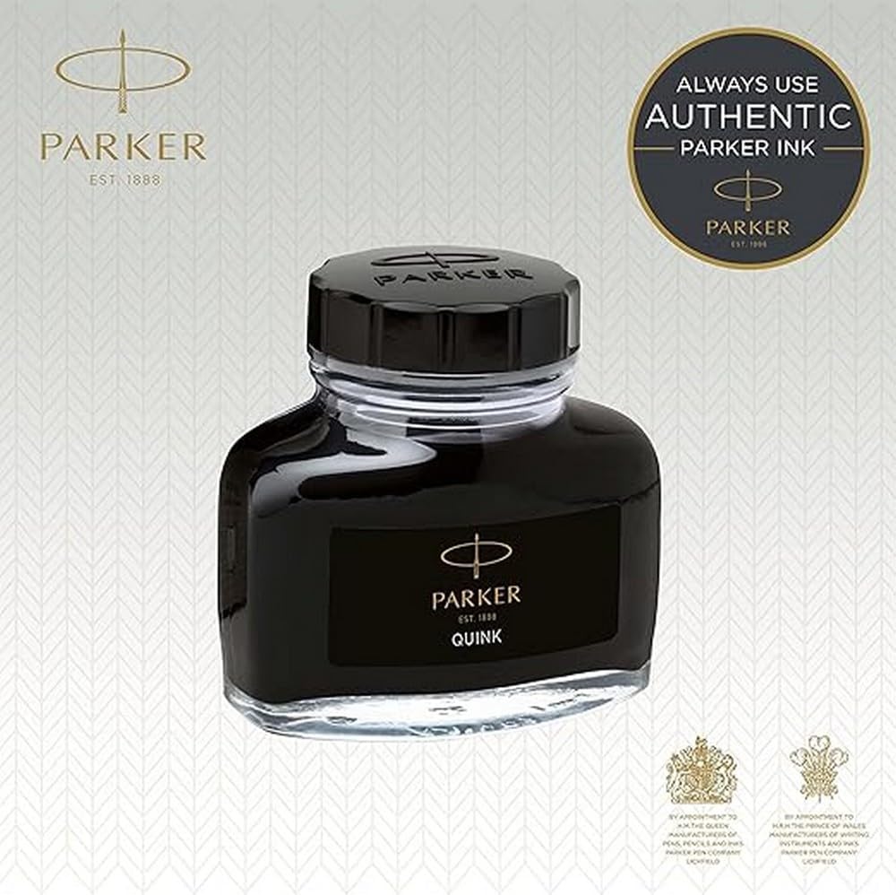 PARKER - Quink Ink Bottle - Black