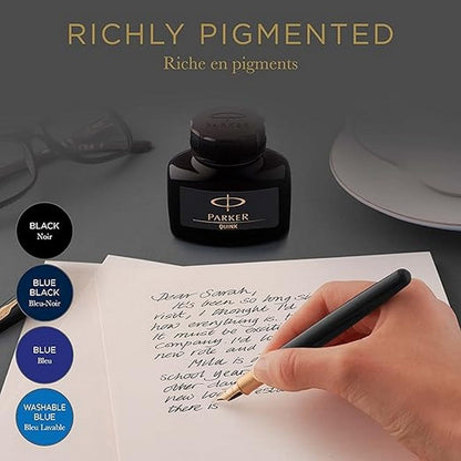 PARKER - Quink Ink Bottle - Black