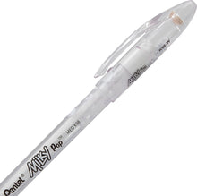 Load image into Gallery viewer, PENTEL - Bolígrafos Hybrid Milky (0.8mm) BLANCO - Set de 2
