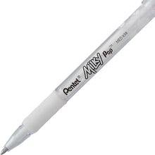 Load image into Gallery viewer, PENTEL - Bolígrafos Hybrid Milky (0.8mm) BLANCO - Set de 2
