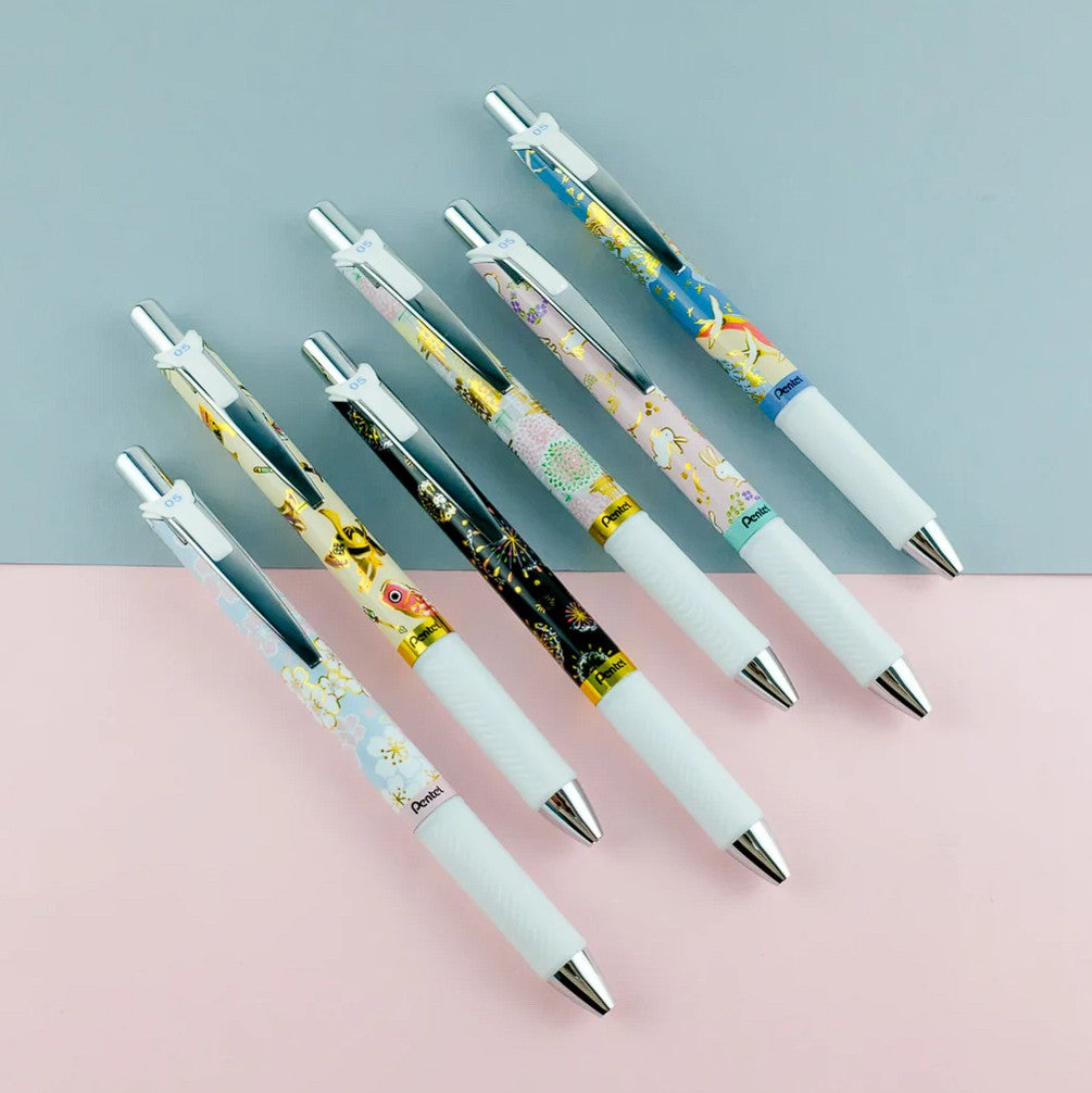 Pentel EnerGel YUZEN - Retráctil - Tinta de Gel - 0.5mm