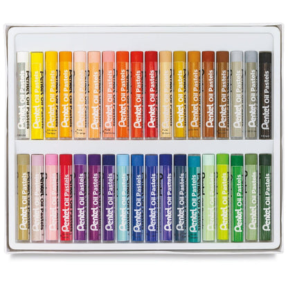 PENTEL - Oil Pastels - Oil Pastel Crayon Sets