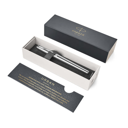 Urban Fountain Pen - Metro Metallic Chrome Trim