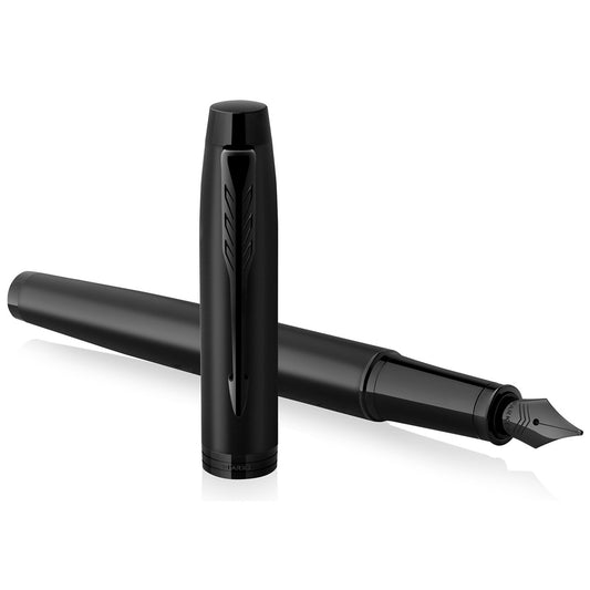 IM Fountain Pen - Achromatic Matte Black PVD Trim