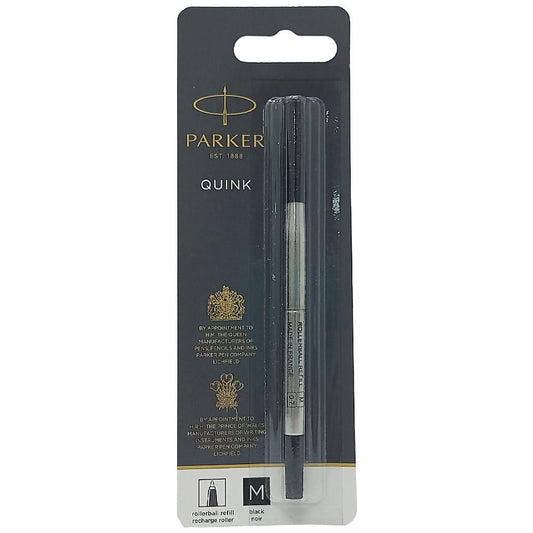Parker® Refill Rollerball Pens - Medium - Black Ink
