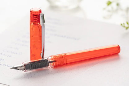 Platinum Prefounte Plumas Estilográficas - Vermillion Orange