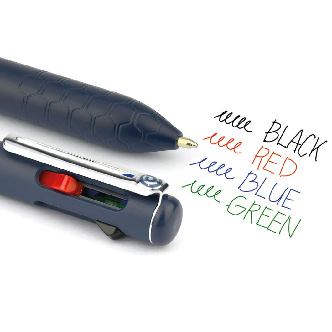 PENTEL - Bolígrafos iZEE de 4 Colores - 1.0mm