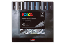 Cargar imagen en el visor de la galería, POSCA - Monotone Set (8) - PC-5M Punta Media

