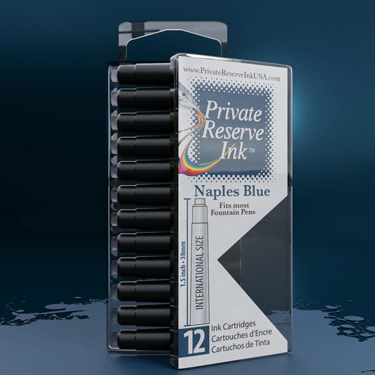 Tinta Naples Blue Ink Cartridges Cartucho - 12 unidades