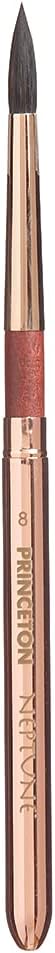 PRINCETON ARTIST BRUSH &amp; CO. - Neptune Synthetic Squirrel Watercolor Travel Round Brushes