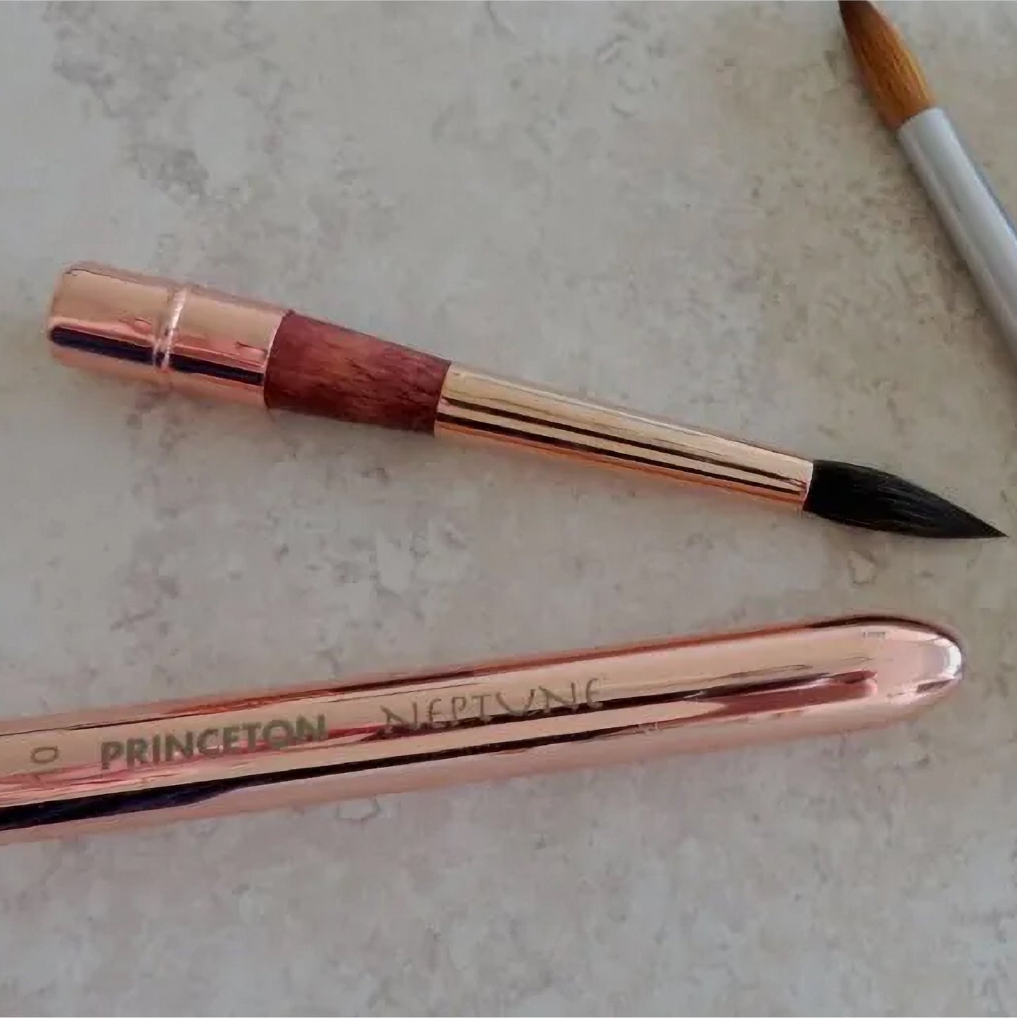 PRINCETON ARTIST BRUSH &amp; CO. - Neptune Synthetic Squirrel Watercolor Travel Round Brushes